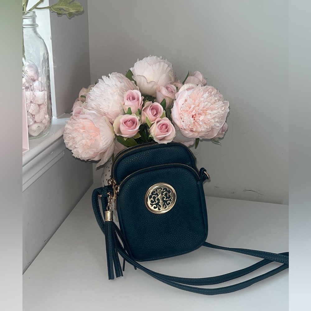 Small Dark Green Crossbody